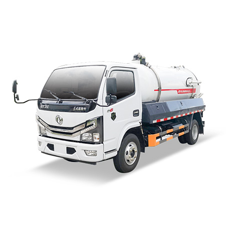 وظيفة شاحنة شفط مياه المجاري وصيانتها FULONGMA Dongfeng 8 طن