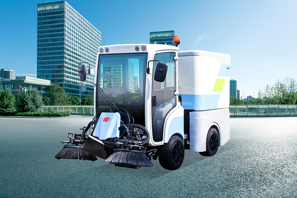 Performance and structural characteristics of FULONGMA intelligent electric road sweeper FULONGMA Intelligent Electric Road Sweeper is an automatic cleaning integrated machine that combines road dust collection, sweeping, water spraying, and garbage transportation. It is a new type of cleaning equipment used in outdoor environments. The intelligent electric road sweeper is suitable for outdoor cleaning in parks, sanitation, cleaning companies, property management companies, squares, universities, highways, squares, etc. 01. Picture of Smart Electric Road Sweeper 02. Performance characteristics of intelligent electric road sweeper 1. Electric operation, no noise, no exhaust gas emissions, clean and environmentally friendly. 2. Small size, flexible turning, easy to drive, convenient maintenance, suitable for most manual cleaning places. 3. Integrate sweeping and suction, no secondary pollution, no secondary dust. 4. The cleaning effect is good, as small as dust and sand, as large as stones, broken bricks, leaves, and cigarette cases, it can be cleaned in one go. 5. Mechanized operation is not only efficient and effective, and the machine is clean wherever it goes, but also avoids the phenomenon of flying dust, difficult dust, and missed sweeping in manual cleaning. 03. Structural characteristics of intelligent electric road sweeper 1. Concise and clear operation interface, suitable for people of all ages to operate. 2. Adopt high-performance maintenance-free battery, no leakage, no harmful gas. 3. Humanized design, equipped with fan. The powerful fan has strong suction power and good sweeping effect. Through the reasonable design of the hydraulic system, the effect of automatically dumping the garbage in the trash can is achieved, thereby greatly reducing the labor intensity of the operator. 4. With cleaning and throwing technology, the theoretical value of the dust box utilization rate is high. 5. Well-known brand parts provide a good foundation for the stable performance of the product. 6. Solid tires, sturdy and durable. 7. Intelligent electronic control system, over-current, under-voltage protection, aggravated chassis, large garbage bin volume. 03. Video of Smart Electric Road Sweeper