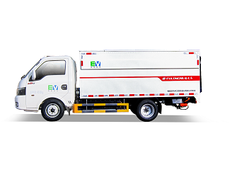 Camioneta Eléctrica de recogida de basuras de tipo cerrado - FLM5040XTYDGBEV